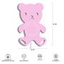 Imagem de Luminária Abajur Parede Urso Madeira G9 30cm Decoração Bebê