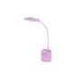 Imagem de Luminaria abajur touch sem fio haste flexivel dp-6046 - rosa - Luatek