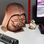 Imagem de Luminária Abajur Usare Darth Vader Vilão Star Wars Disney Geek com Lâmpada LED