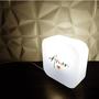 Imagem de Luminária Amor Tipo Box Com Lâmpada Branco Para Decorar e Iluminar 10010896B