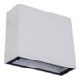 Imagem de Luminária Arandela Box Slim Mini Externa Led 4w 2 Focos 12x8cm