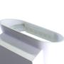 Imagem de Luminária Arandela Branca Moderna de Parede Externa e Interna Led Integrado 3w Branco Quente 3200k Facho Aberto