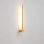 Imagem de Luminaria Arandela Lumier Luck 7W 3000k 60cm 560lm Dourado