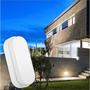 Imagem de Luminaria Arandela Tartaruga LED 15W Branco Oval IP67 Externa Branco Quente 3500K Bivolt