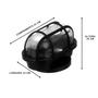 Imagem de Luminaria Arandela Tartaruga Oval Bivolt Parede 20cm Com Grade