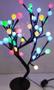 Imagem de Luminária Árvore com Bolinhas Coloridas Foscas 48 LEDs Pisca Bivolt 18907