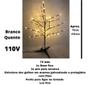 Imagem de Luminária Árvore Led Natal Abajur Branco Quente 72 Leds 110V