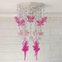 Imagem de Luminária Com Pingete Bailarinas Quarto De Menina Decorar