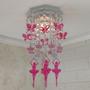 Imagem de Luminária Com Pingete Bailarinas Quarto De Menina Decorar