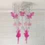 Imagem de Luminária Com Pingete Bailarinas Quarto De Menina Decorar