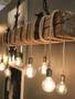 Imagem de Luminaria Corda Sisal Dupla 2 Metros Pendente De Corda Rustico KIT com 2 unidades