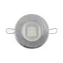 Imagem de Luminária de Cabine Redonda Inox 9 Leds Branco Frio 24V