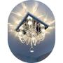 Imagem de Luminária de Cristal Acrílico 20x20 Para Sala e Quarto