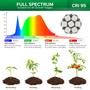 Imagem de Luminária de Cultivo SANSI Full Spectrum 40W - Equivalente a 600W para Plantas de Interior