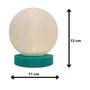 Imagem de Luminária de Mesa 3d Forma de lua Cheia Base Verde