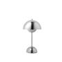Imagem de Luminária de Mesa Abajur Flower Cromado Led 5W 3000K 29cm DS8309 Delis