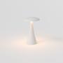 Imagem de Luminária de Mesa Abajur LED Donna Ring Light Interlight - Portátil Sem Fio - Branco
