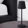 Imagem de Luminária de Mesa Abajur LED Mini PL Interlight - Portátil Sem Fio - Preto