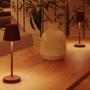 Imagem de Luminária de Mesa Abajur LED Mini TN Interlight - Portátil Sem Fio - Ocre