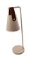 Imagem de Luminária De Mesa Branco Com Couro 1 Lamp. - Juni