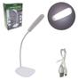 Luminaria de mesa flexivel recarregavel usb com sensor touch 18 leds - Alfacell Imagem de Luminaria de mesa flexivel recarregavel usb com sensor touch 18 leds - Alfacell