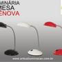 Imagem de Luminária De Mesa  Gênova  colorida G20 Cor Vermelha