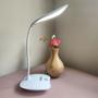 Imagem de Luminária de Mesa Led Recarregável Flexível Touch Abajur