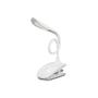 Imagem de Luminaria de mesa led touch articulavel para escritorio leitura com 3 niveis de luz com clip garra