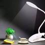 Imagem de Luminaria de mesa led touch articulavel para escritorio leitura com 3 niveis de luz com clip garra