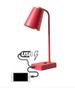 Imagem de Luminária de mesa Ocanova USB A TUTTO Cor Laranja Fosco