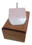 Imagem de Luminária De Mesa Recarregavel 20led Base retangular touch