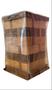 Imagem de Luminária De Mesa Rustico Retangular 1 Lamp.