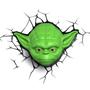 Imagem de Luminária de Parede 3D Light FX Yoda Star Wars Beek Geek Verde
