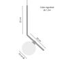 Imagem de Luminária de Teto Pd Sl-432 Viking Dourada 1xg9 Drp