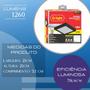 Imagem de Luminária De Teto Quadrada Led 18W Preto Sobrepor 6500K Branco Frio Policarbonato Pronta P/ Uso Sala De Estar