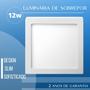 Imagem de Luminaria De Teto Sobrepor 12W Quadrada Plafon Led Painel Luz Branca P/ Sala Cozinha Quarto Banheiro C/ Driver Autovolt