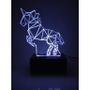 Imagem de Luminária Decorativa Abajur Led Unicórnio 3D Personalizada