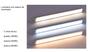 Imagem de Luminária Elegante Fina Led Sem Fio Com Sensor De Presença - 30cm - Shark Blue