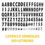 Imagem de Luminária Embralumi Letreiro Led Light Box Led A4 + 96 Letras