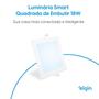 Imagem de Luminária Embutida Inteligente 24W Quadrada WIFI