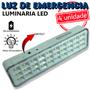 Imagem de luminaria Emergencia Luz de emergencia LED Luz de incendio 30 LED bivolt Recarregavel KIT 4 UNIDADES