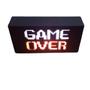 Imagem de Luminária Game Over Gamer Geek De Mesa Com Led Bivolt