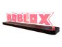 Imagem de Luminária Gamer Geek Roblox - Acrílico - LED Vermelho