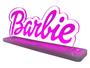 Imagem de Luminária Geek Infantil Barbie - Acrílico Rosa