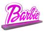 Imagem de Luminária Geek Infantil Barbie - Acrílico Rosa