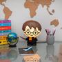 Imagem de Luminária Harry Potter com Lâmpada LED Decoração Presente Fã Bruxo Hogwarts Boneco Colecionável