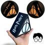Imagem de Luminaria Harry Potter Reliquias Da Morte em Acrilico com LED