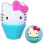 Imagem de Luminaria Hello Kitty Cake Turquesa com Lampada Led - Usare 2434  Usare Luminarias 