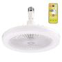 Imagem de Luminária Lâmpada De Teto Ventilador Led 3 Tipos De Luz