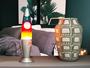 Imagem de Luminaria Lava Lamp Abajur De Mesa Decorativa Tricolor 110V 34cm